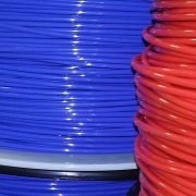 Plastic welding rod web