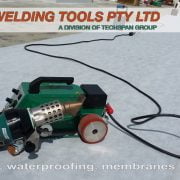 Waterproof membrane welder feature NZ AUS