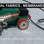 Clear PVC blind membrane welders FEATURE